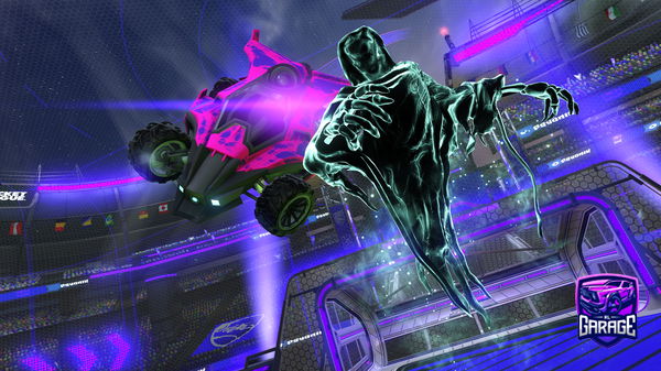 A Rocket League car design from Spiderwolf