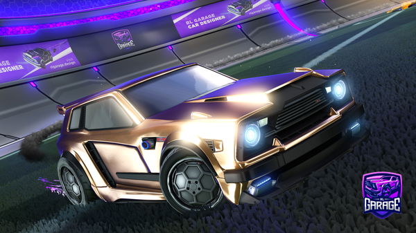 A Rocket League car design from Clemioby