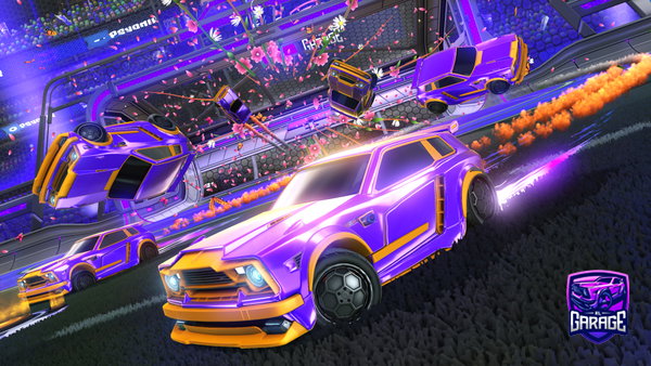 A Rocket League car design from lUiSoRRL