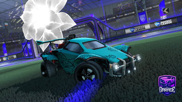 A Rocket League car design from Mingus123
