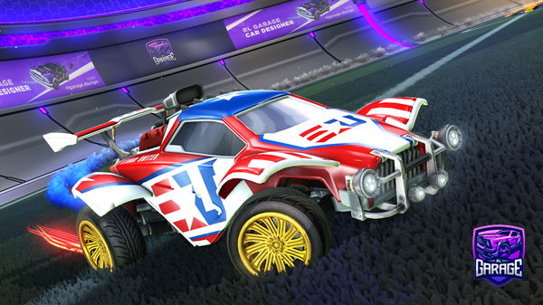 A Rocket League car design from Simplynull