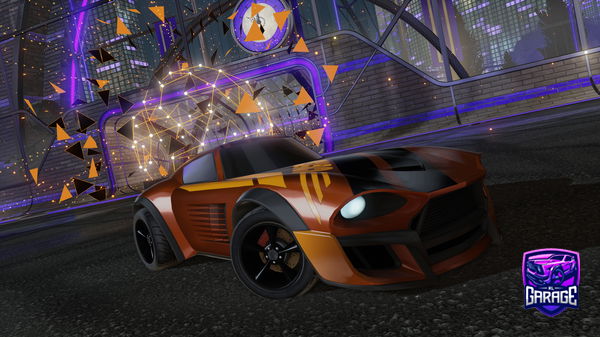 A Rocket League car design from ShadowFox001