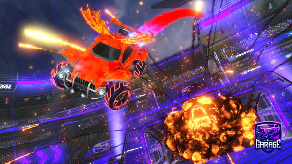 A Rocket League car design from PhantomHamza
