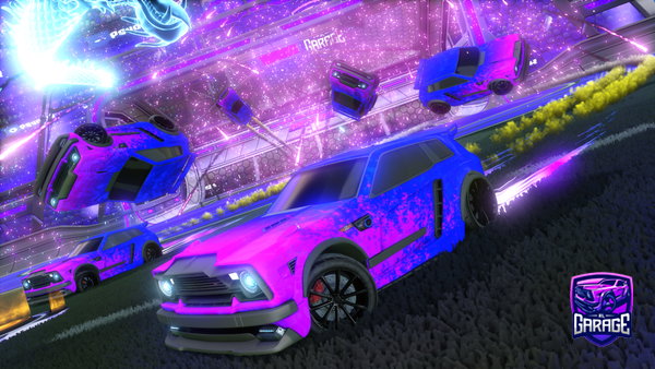 A Rocket League car design from mygman60