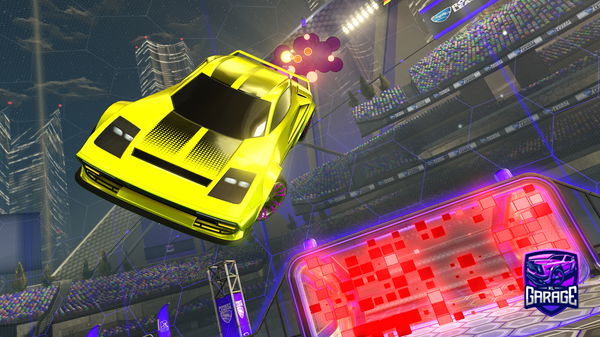 A Rocket League car design from RLGarage