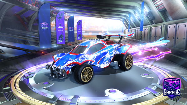 A Rocket League car design from Juzusaurus