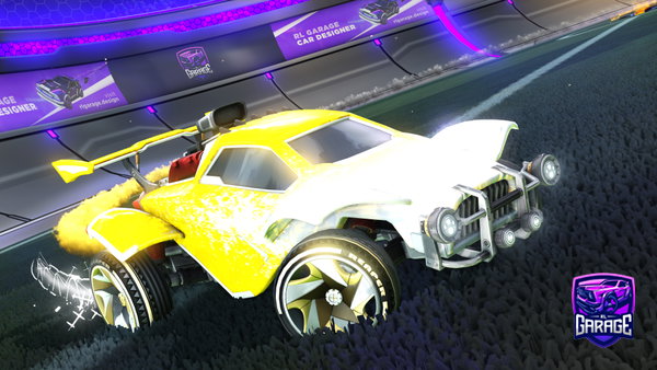 A Rocket League car design from 09_SeVN
