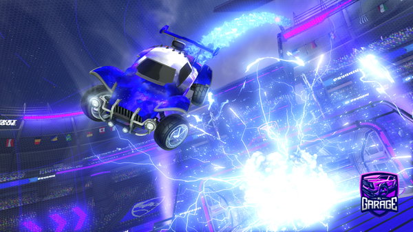 A Rocket League car design from BlnddFam