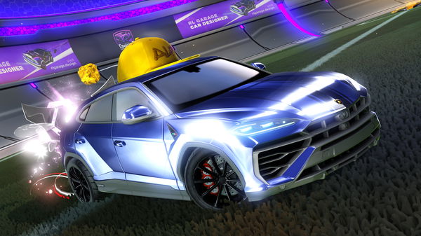 A Rocket League car design from THEO67210