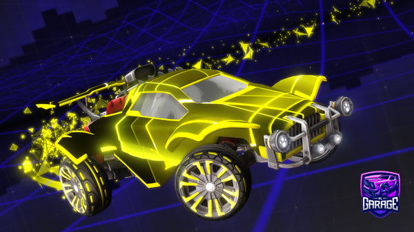 A Rocket League car design from GameManiaHD