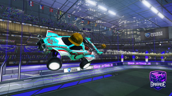 A Rocket League car design from JWSCR7