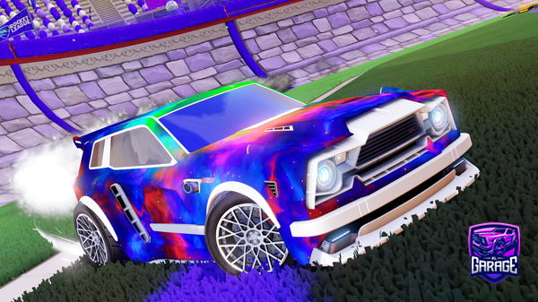 A Rocket League car design from Pankumi