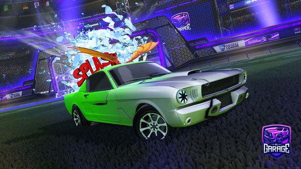 A Rocket League car design from W1zzeyn