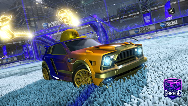 A Rocket League car design from XyTrixyy