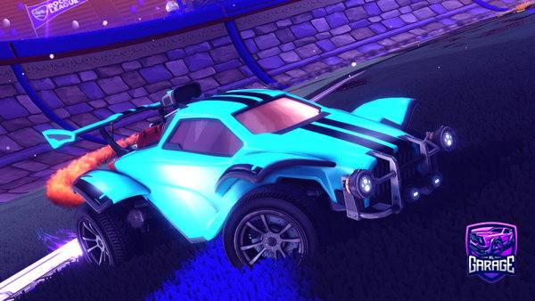A Rocket League car design from Tombvi