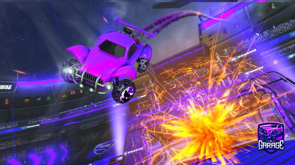 A Rocket League car design from SkyStrikeRL