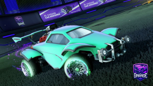 A Rocket League car design from K_jzsi