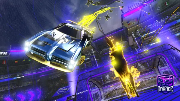 A Rocket League car design from Aitorlogoticousnes