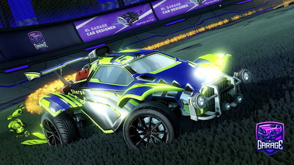 A Rocket League car design from RlChrisx