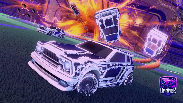 A Rocket League car design from messymarvin99