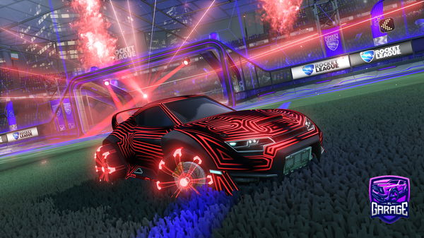 A Rocket League car design from MrHappyFeet