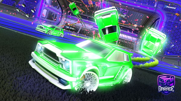 A Rocket League car design from xrimed