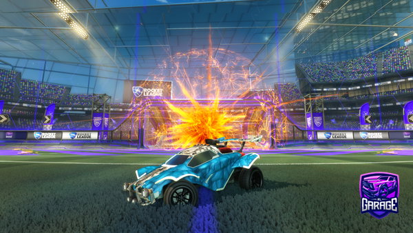 A Rocket League car design from Emin_020