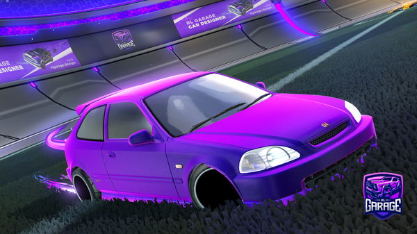 A Rocket League car design from mibble