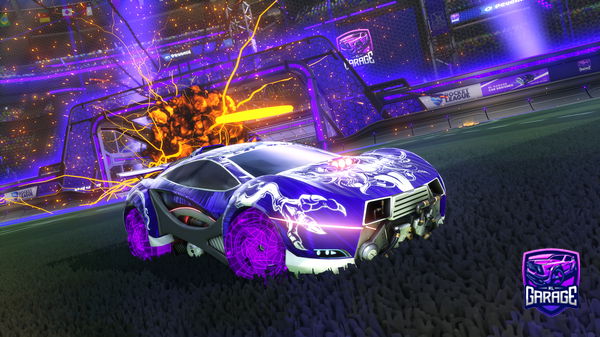 A Rocket League car design from soledby_rapha