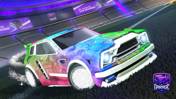 A Rocket League car design from Robby_kerze