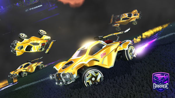 A Rocket League car design from Toki_RL