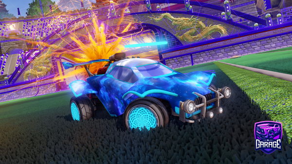 A Rocket League car design from Flkdjdkej