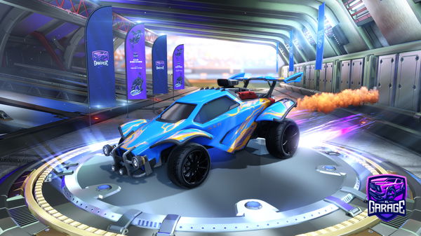 A Rocket League car design from iii_FAZ3A