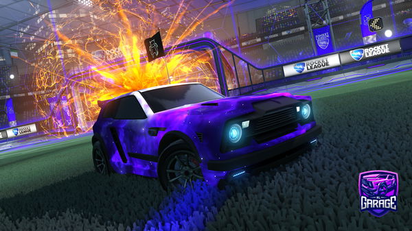 A Rocket League car design from mikey5469