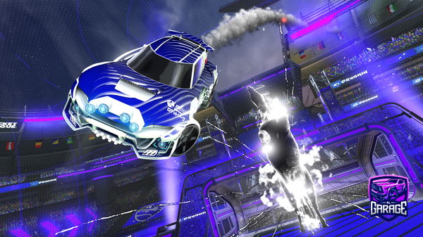 A Rocket League car design from jilios