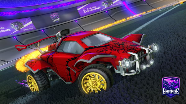 A Rocket League car design from huvz2988