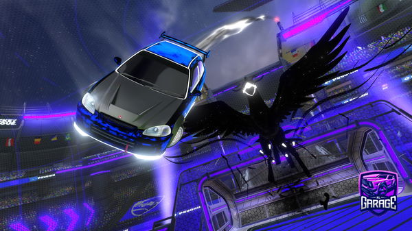 A Rocket League car design from Its_Hallsy