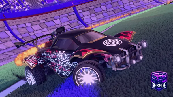 A Rocket League car design from KL3RV7-_-ZXN