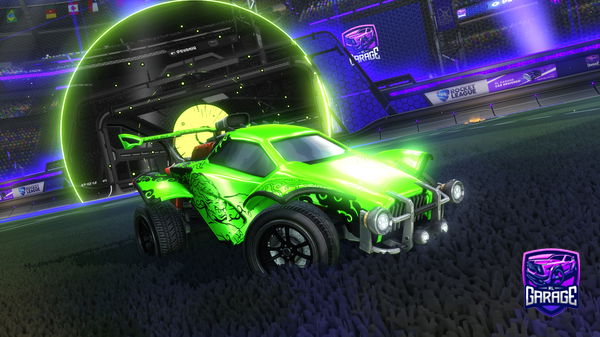 A Rocket League car design from remileemans