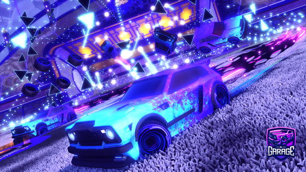 A Rocket League car design from BOXEDBYKOURASAN