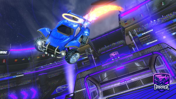 A Rocket League car design from w8n