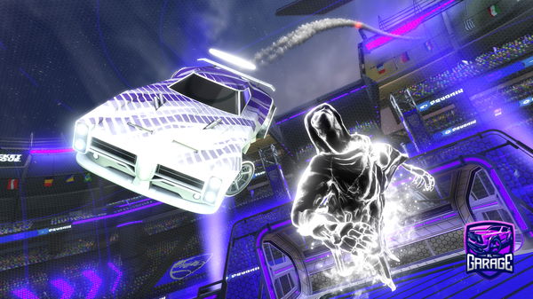 A Rocket League car design from lightshadowww