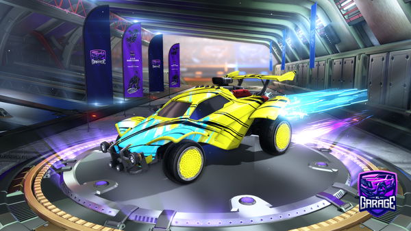 A Rocket League car design from xdBaller27