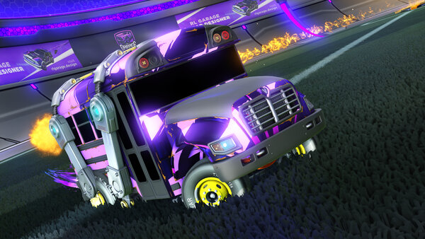 A Rocket League car design from GamerjackYT