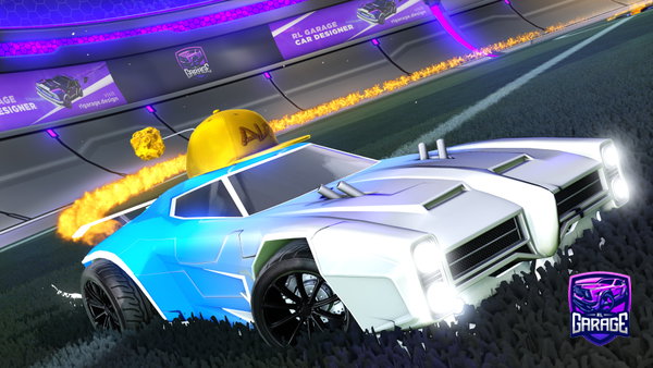A Rocket League car design from AlessGG