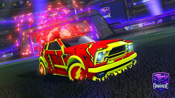 A Rocket League car design from ChezzyBurger