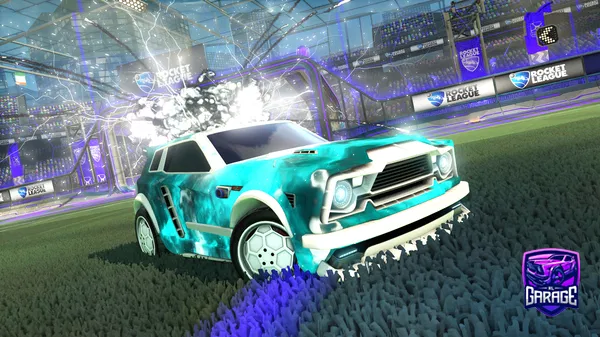 A Rocket League car design from ZaydStar