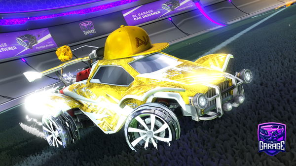 A Rocket League car design from Epsealon