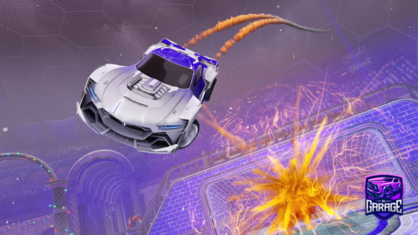 A Rocket League car design from AyoFoxi_360