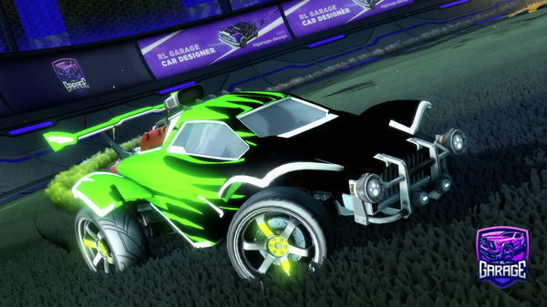 A Rocket League car design from XudiBTB